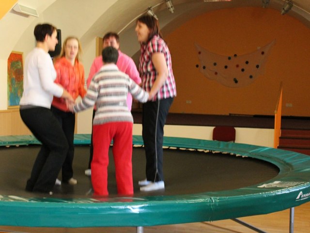 trampolining 9