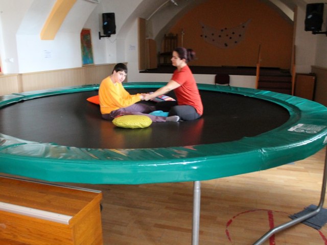 trampolining 13